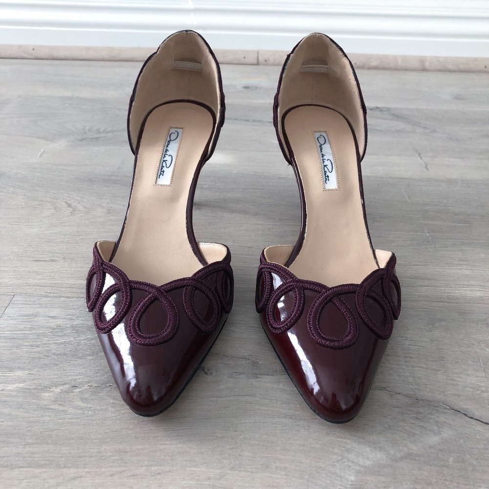 Oscar de la Renta D'Orsay Pumps